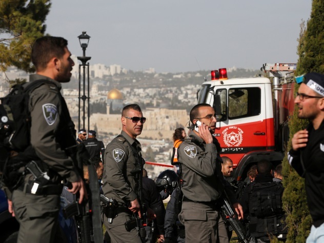 В Иерусалиме грузовик наехал на пешеходов