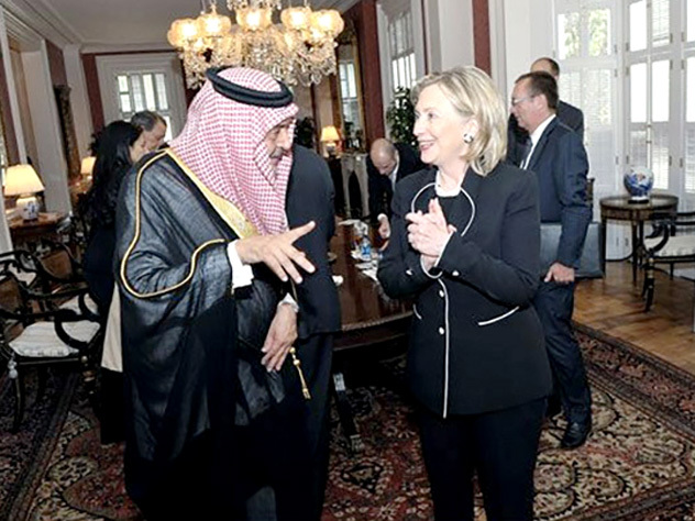 Спонсоры терроризма вкладываются в Клинтон