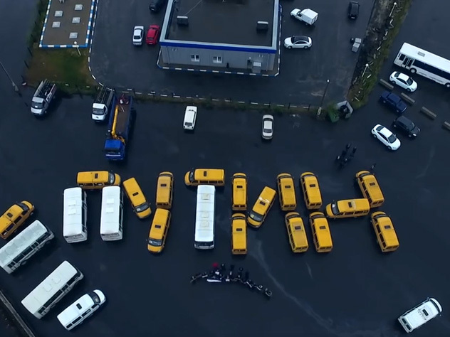 Водители в Белгородской области выложили фразу «Путин, помоги» из автобусов