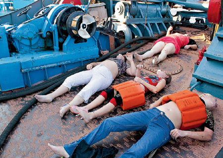 Погибшие в июльское воскресенье пассажиры «Булгарии» просто хотели отдохнуть (фото ИТАР-ТАСС)