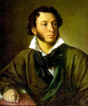 Портрет ПУШКИНА, написанный Василием ТРОПИНИНЫМ в 1827 году