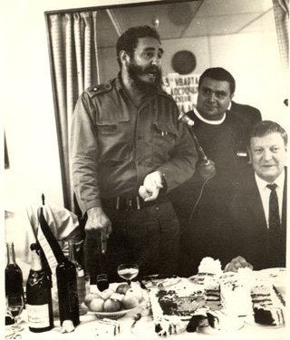 Фидель Кастро.Фото из домашнего архива