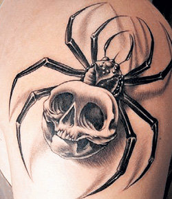 О таком тату-пауке, означающем, что обладатель татуировки - прирожденный убийца, мечтал МОЗГЛЯКОВ, но сокамерники поставили ему другое клеймо