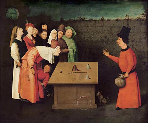 Иероним Босх. «Фокусник». 1475-1480 гг.