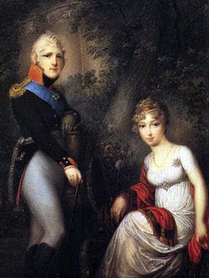 Александр и Елизавета. wikimedia.org