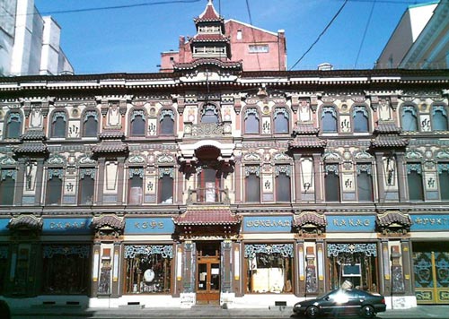 Бывший Чайный дом Перлова на Мясницкой, 19. wikimedia