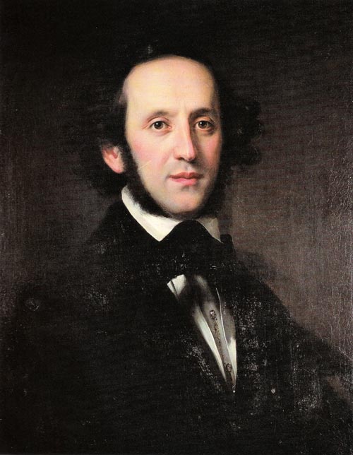 Мендельсон. Автор портрета - Эдуард Магнус (1846). wikimedia 