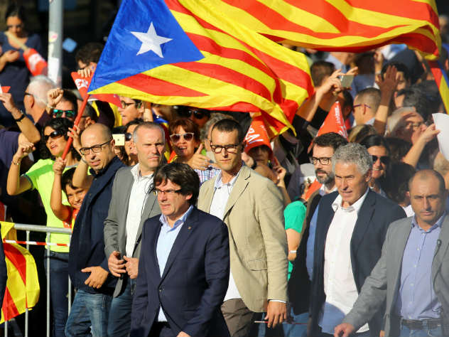 Каталония объявила дату выхода из состава Испании