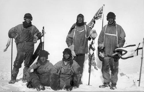 Последняя фотография экспедиции Скотта, сделанная 18 января 1912 года. wikimedia