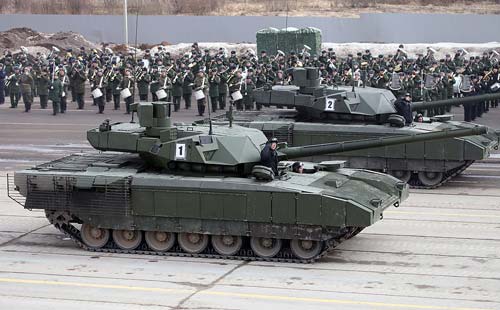 Танк Т-14 «Армата» на Параде Победы. 2015 год. wikipedia