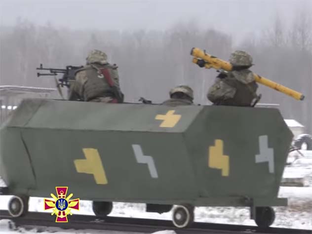 В Интернете высмеяли украинскую военную технику