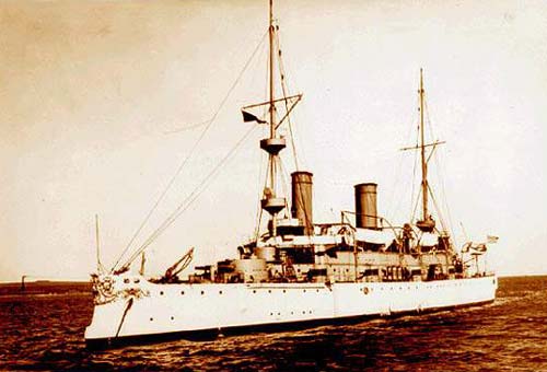 Флагман Дьюи – крейсер «Олимпия» 