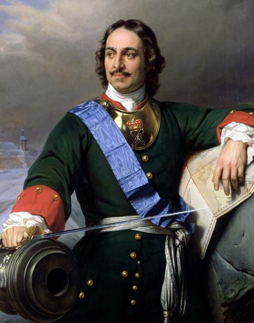 Портрет Петра I кисти Поля Делароша. Источник: Wikimedia.org