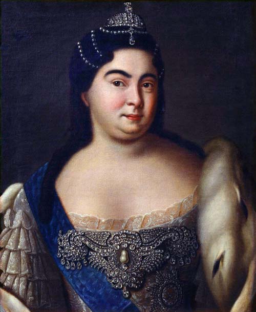 Портрет Екатерины I кисти неизвестного художника. Источник: Wikimedia.org