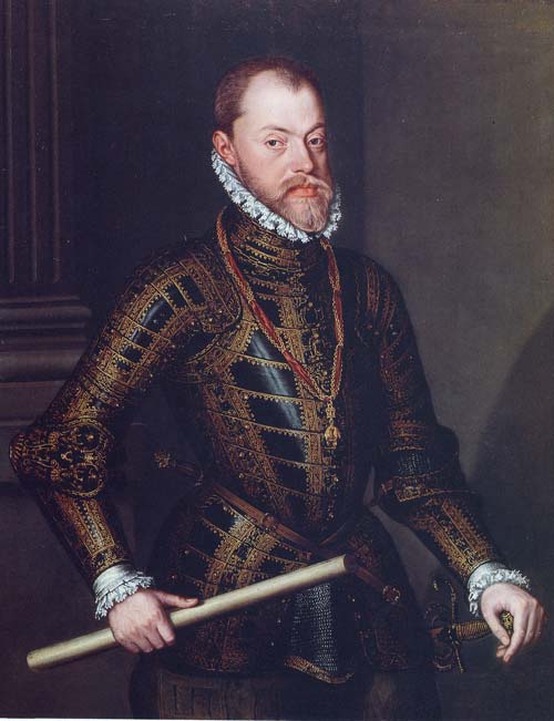 Король Испании Филипп II, Санчес Коэльо Алонсо, 1570-е. wikimedia