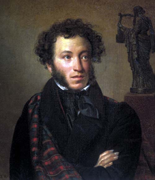 Александр Пушкин, художник Орест Кипренский, 1827 год. wikipedia