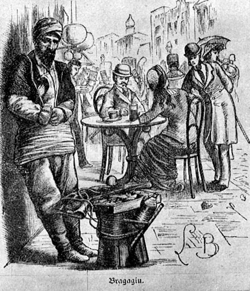 Турок, торгующий бозой (бузой). Источник: wikimedia.org