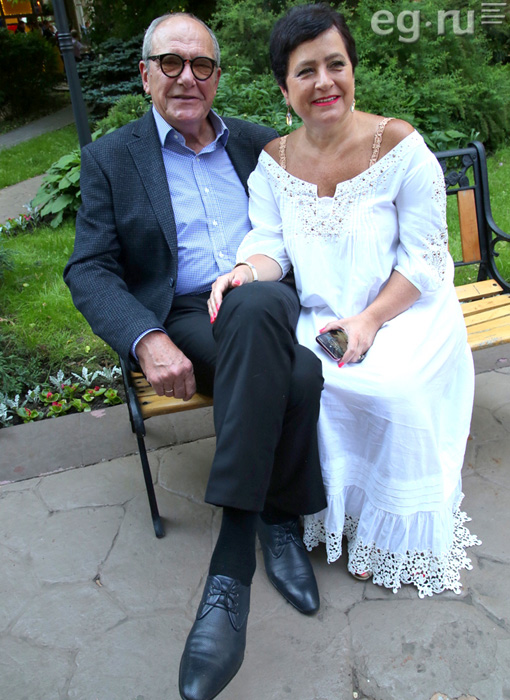 Эммануил Виторган с женой