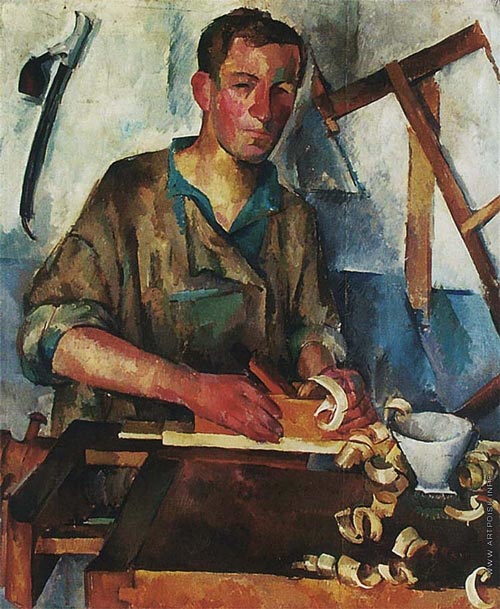 Александр Осьмеркин. «Плотник», 1921 год