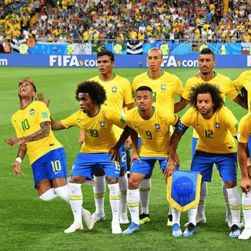 Неймар и гимн Бразилии