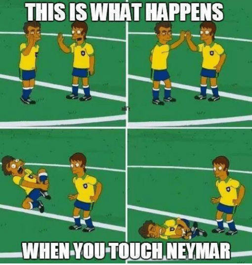 Неймар симулянт