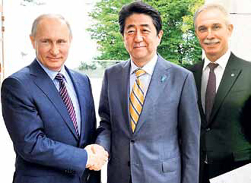 Губернатор Морозов говорит на одном языке и с президентом Путиным, и с премьером Японии Синдзо Абэ