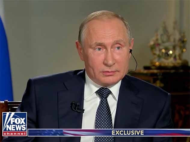 Путин посоветовал американскому журналисту пересмотреть видео про российское вооружение