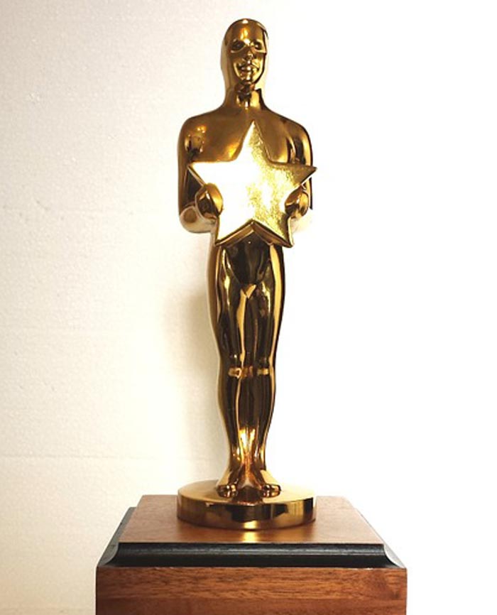 Статуэтка «Оскара» - главная кинематографическая награда мира. Источник pixabay.com