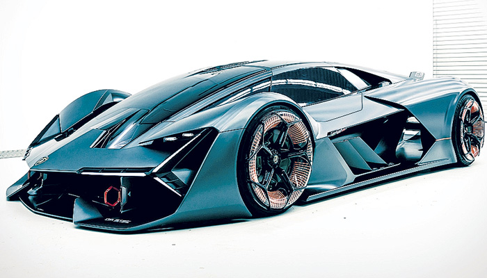 Lamborghini Terzo Millennio. В создании авто принимали участие специалисты Массачусетского технологического института. Это будет абсолютно революционная машина с инновациями во всём
