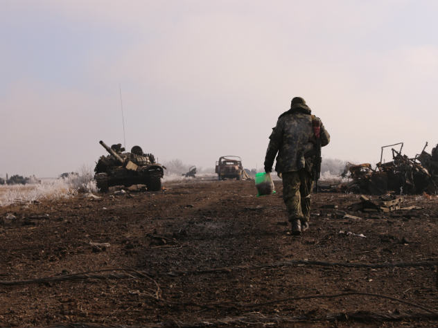 Украинские военные в ДНР