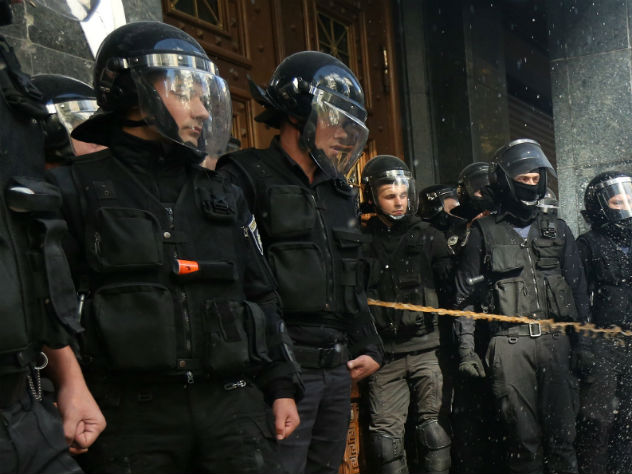 Беспорядки в Киеве - Рада националисты