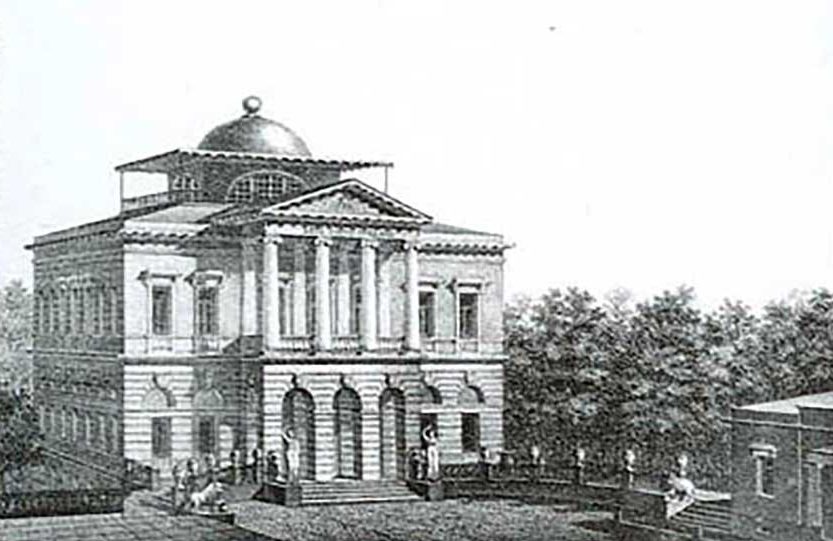 И.И. Семенов. Дом Аракчеева в усадьбе Грузино