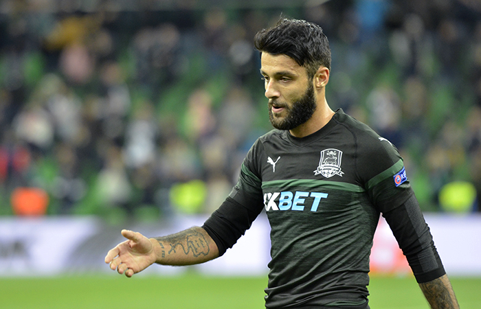 Торнике Окриашвили - один из героев матча «Краснодар» - «Севилья»