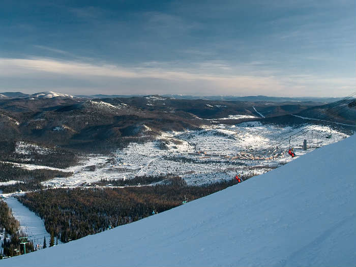 горы шерешег Кемеровская область лыжи