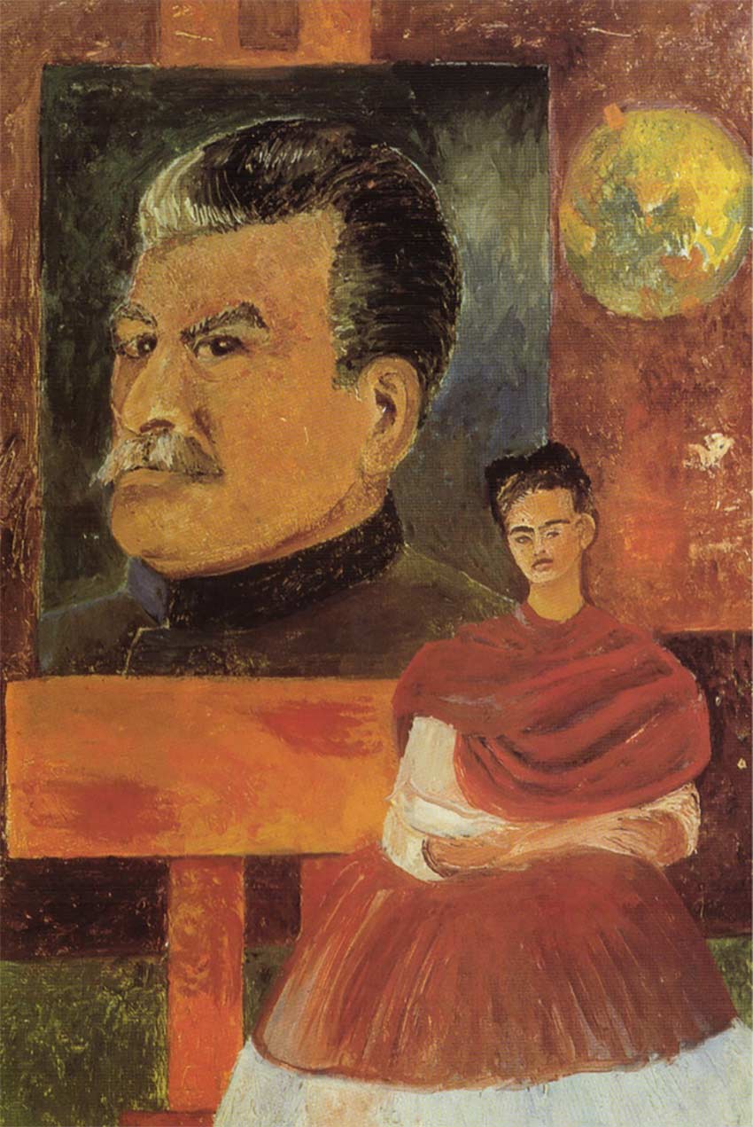 «Автопортрет со Сталиным», 1954 г.
