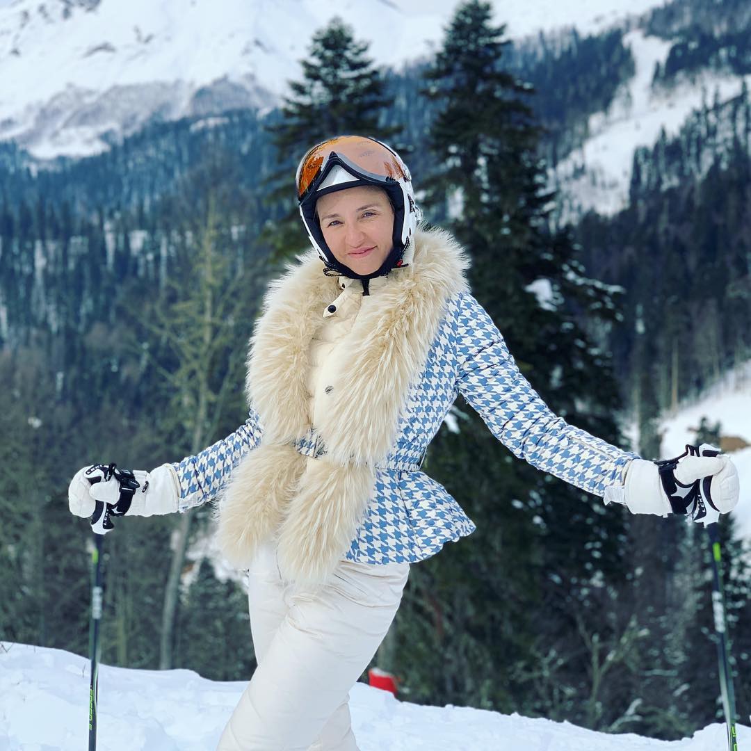 Куда поехать кататься на лыжах? Фото: официальная страница Татьяны Навки в инстаграме*