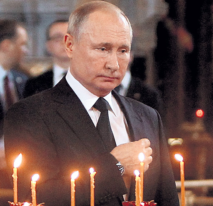 Владимир Путин. Фото Руслана Вороного