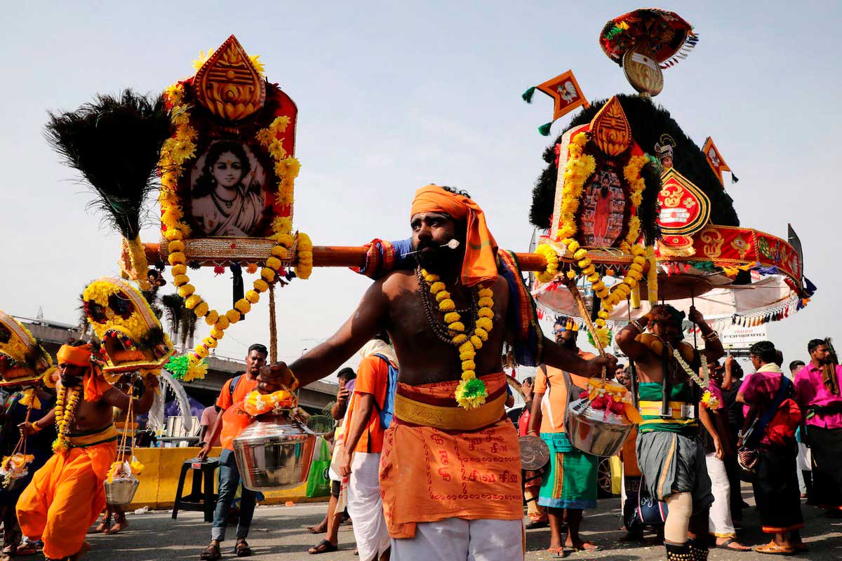 На фестивале Тайпусам в Куала-Лампуре и произошло основное заражения людей