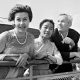 Инна на речной прогулке с режиссером Переверзевым и монгольской актрисой Д. Санжаажав (1963 г.)