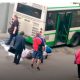 Автобус сбил людей на остановке в Люблино