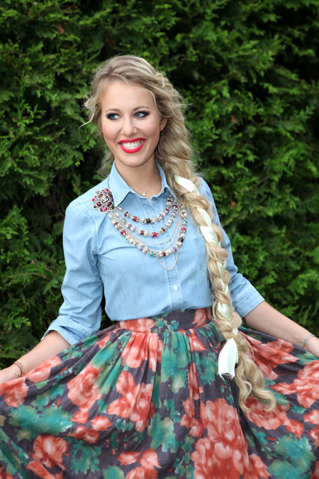 Ксения СОБЧАК (фото Ларисы КУДРЯВЦЕВОЙ)