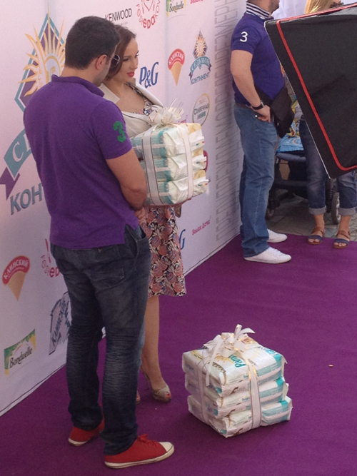 Анфиса ЧЕХОВА с мужем Гурамом.