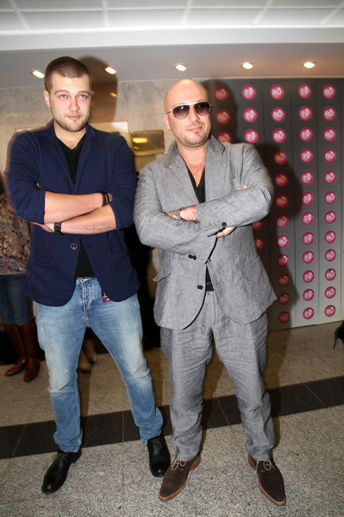 Дмитрий НАГИЕВ с сыном Кириллом