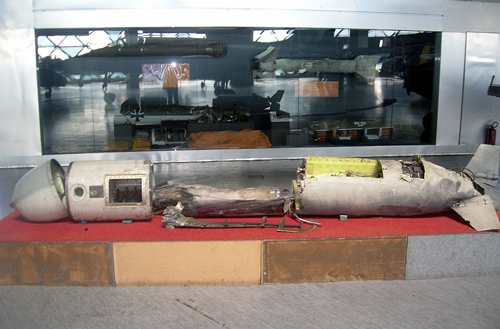 Американская ракета «Томагавк», сбитая Югославией в 1999 году. Фото: Википедия