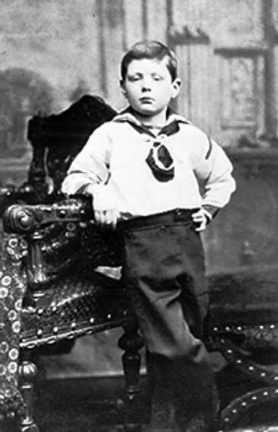 Уинстон Черчилль в детстве