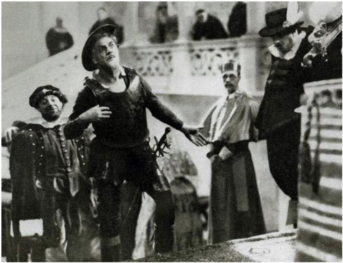 Кадр из фильма «Дон-Кихот», 1933 г. 