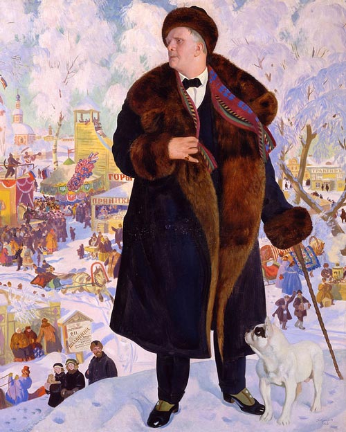 Портрет Ф. И. Шаляпина, художник Б. Кустодиев, 1922 г. Фото: ru.wikipedia.org