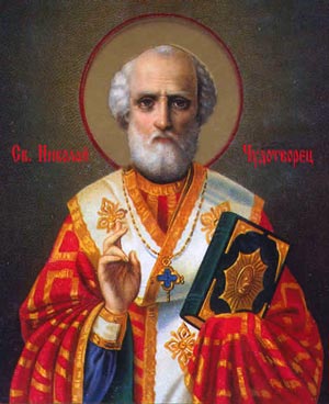 Икона Св. Николай Чудотворец. Предполож. XIX-XX в. Фото: wikimedia.org