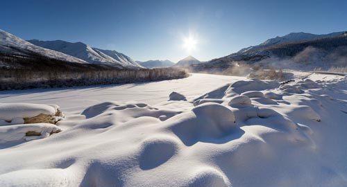 Белое безмолвие возле города Верхоянска, Якутия. Фото: flickr.com (Maarten Takens)