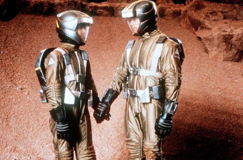 Кадр из фильма «Вспомнить все». И Шуссет, и Шварценеггер считали фильм без марсианских сцен неполноценным